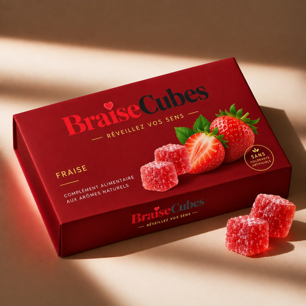 BraiseCubes Fraise